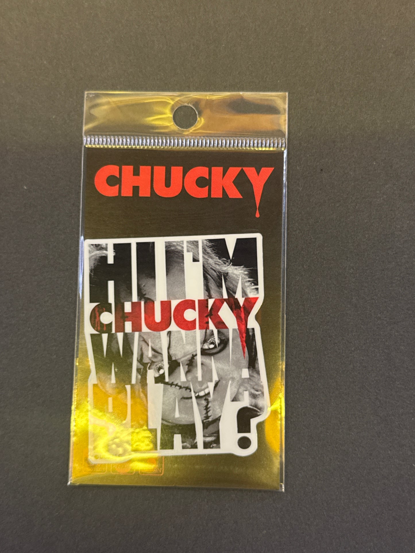 Chucky Sticker