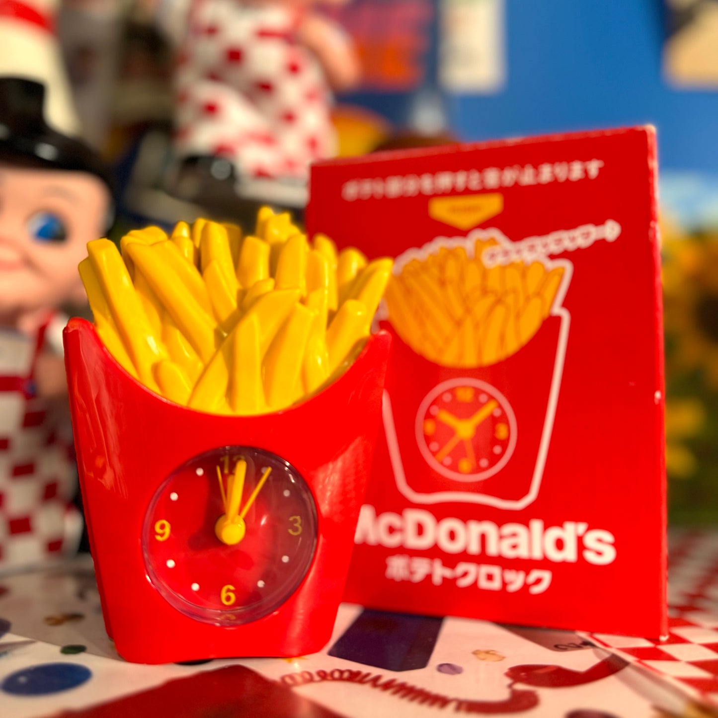 薯條鬧鐘 - 日本麥當勞Coleman聯名限定福袋禮物