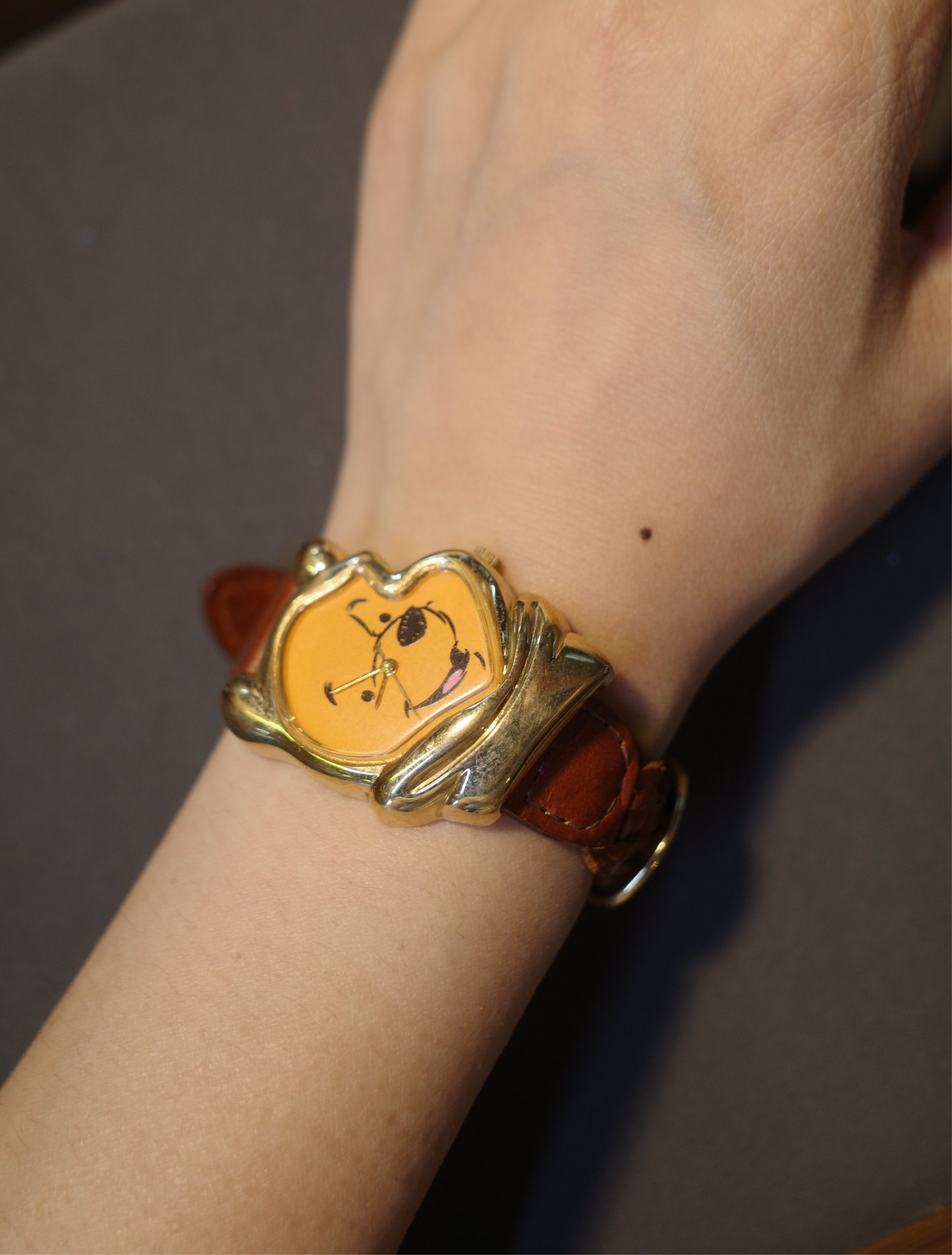 90s Timex Winnie the Pooh 造型 石英手錶