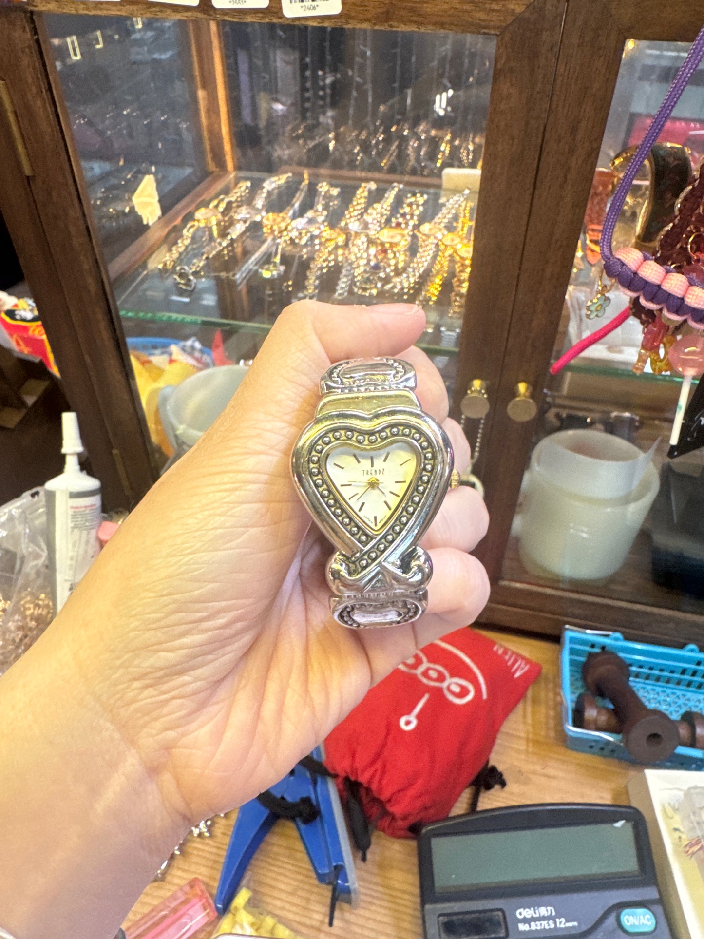 Trendz heart shape watch