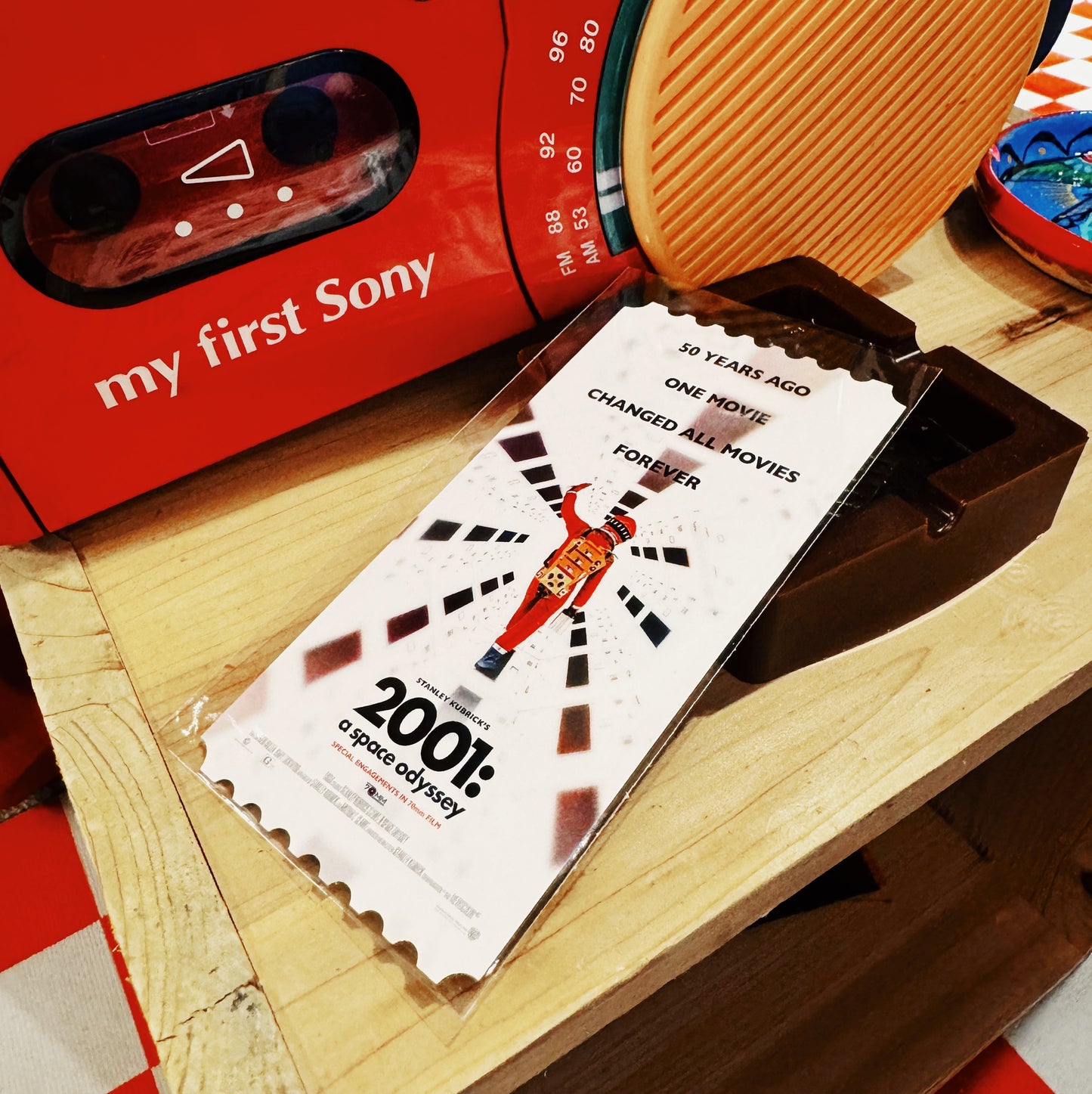 Original Collectible Movie Ticket - 2001: A Space Odyssey