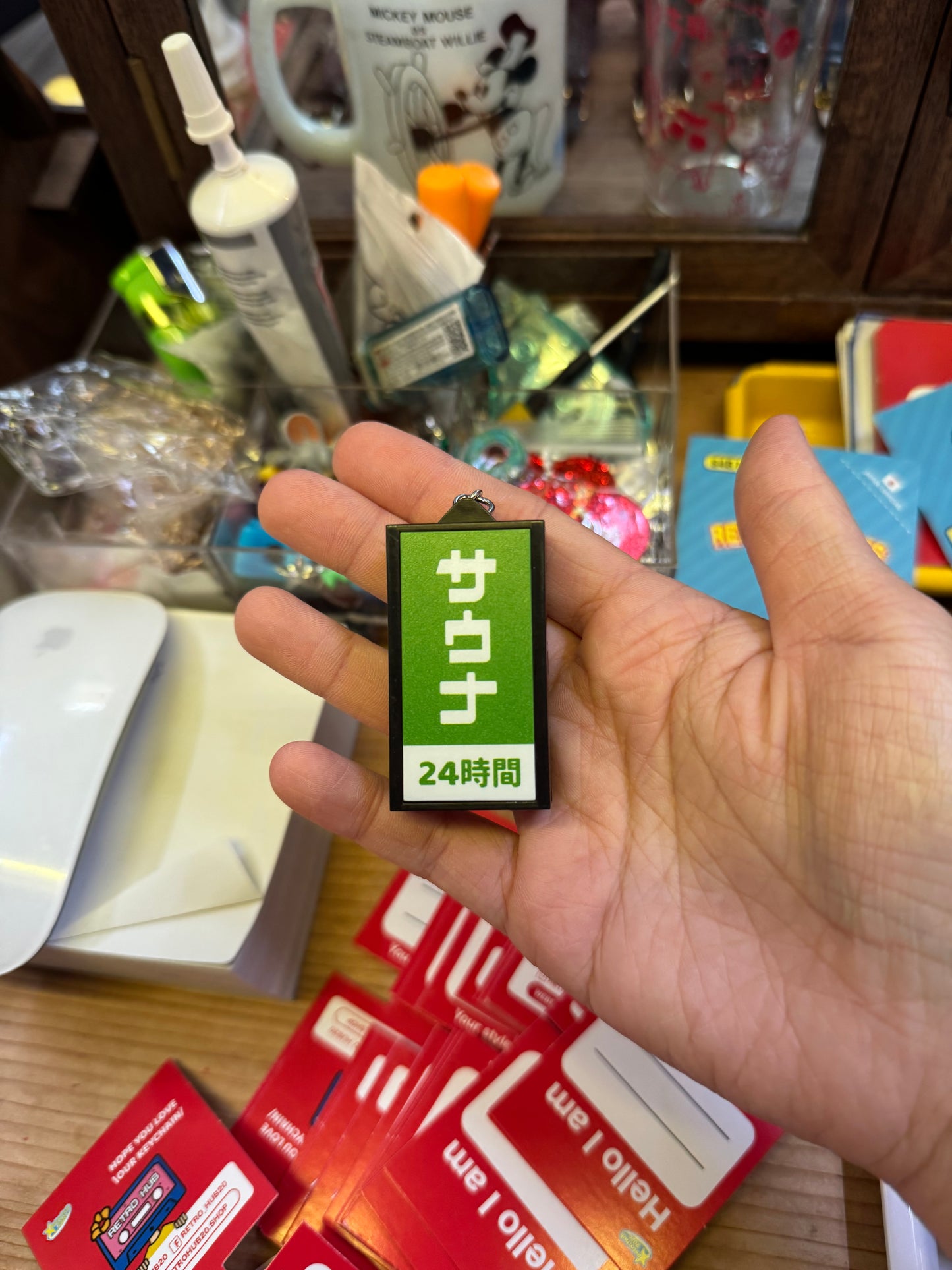 小燈箱鎖匙扣