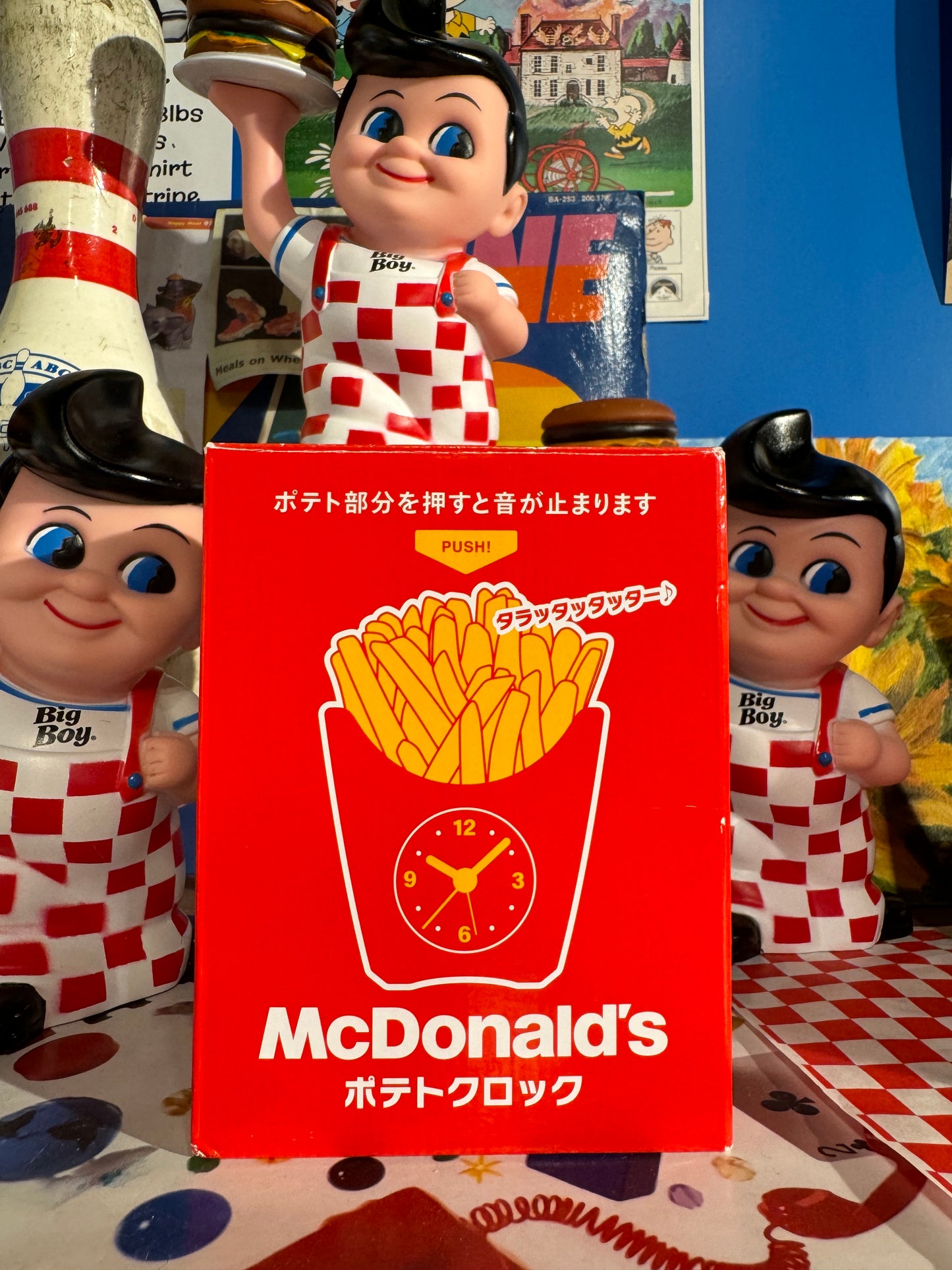 薯條鬧鐘 - 日本麥當勞Coleman聯名限定福袋禮物