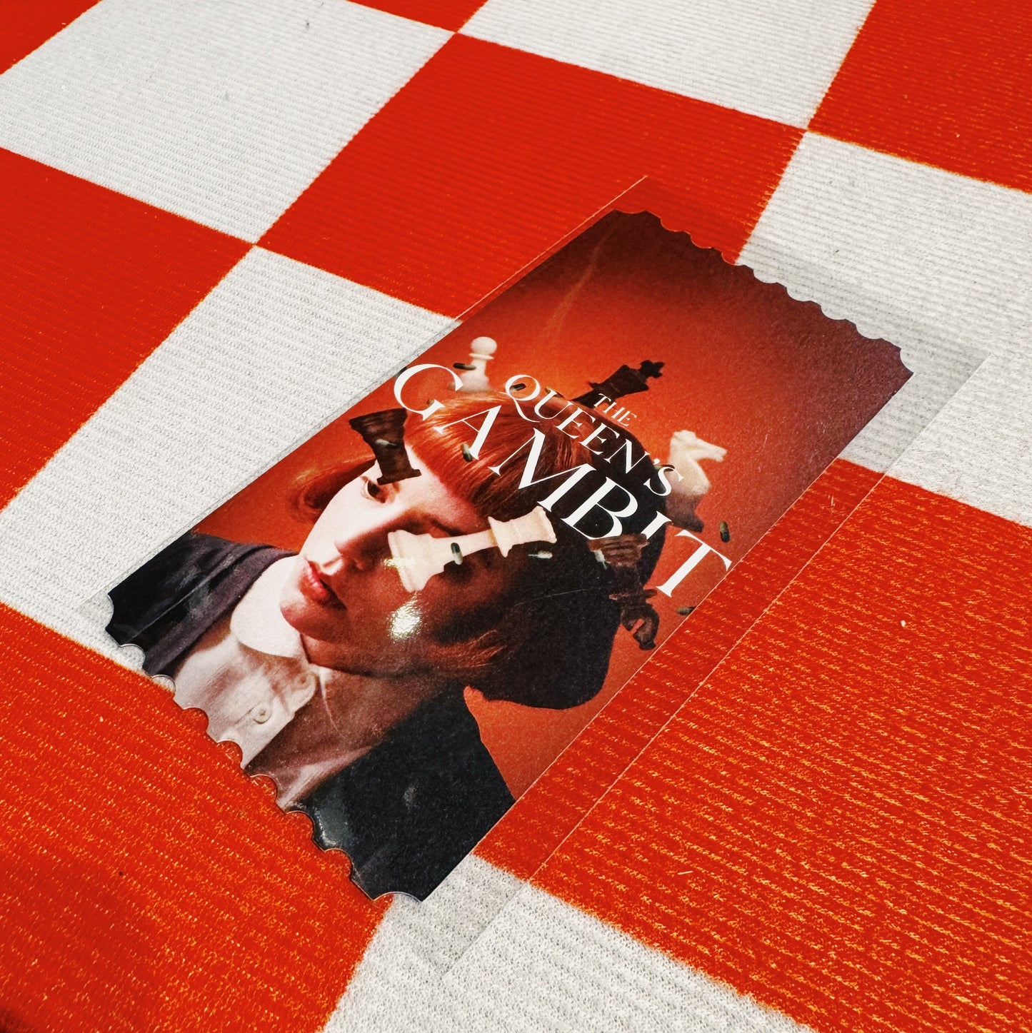 Original Collectible Movie Ticket - The Queen’s Gambit