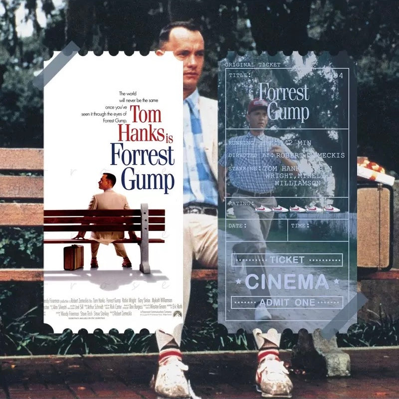 Original Collectible Movie Ticket - Forrest Gump