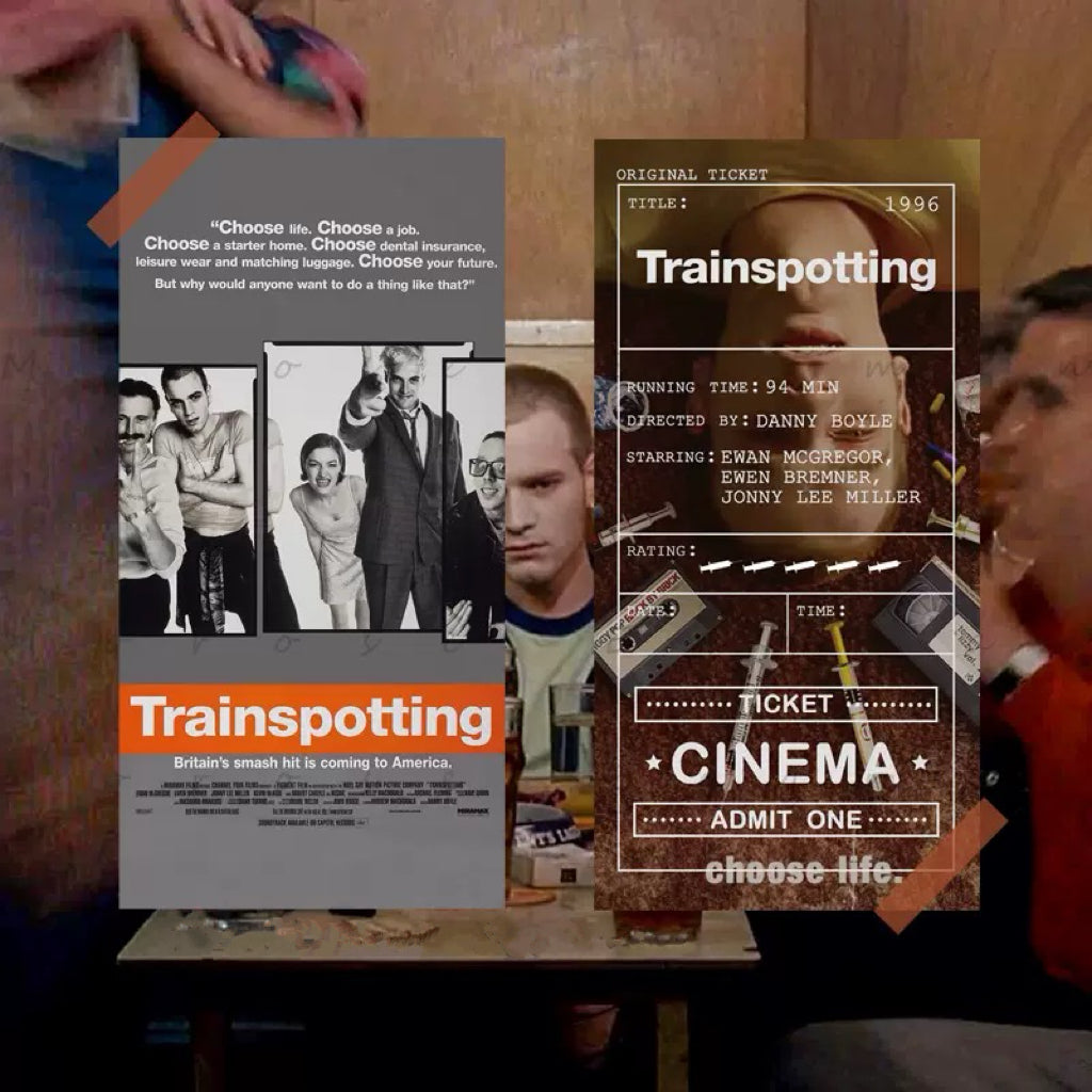 Original Collectible Movie Ticket - trainspotting