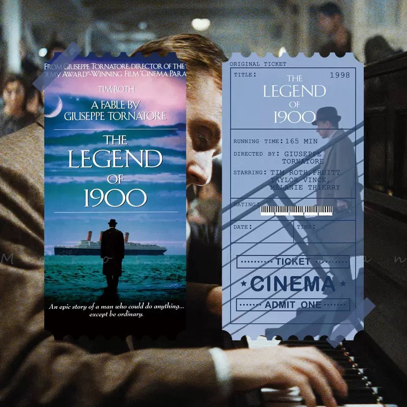 Original Collectible Movie Ticket - The Legend of 1900