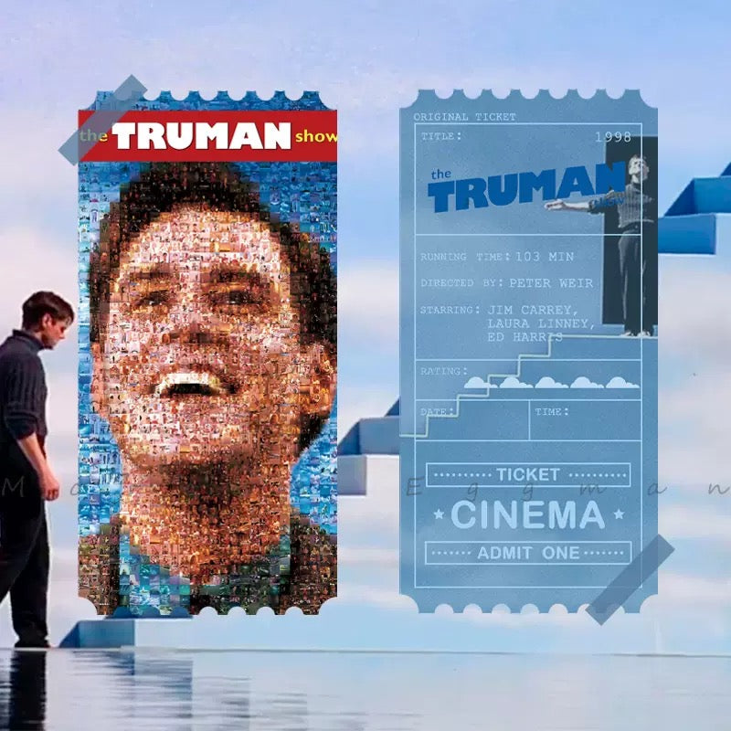 Original Collectible Movie Ticket - The Truman Show