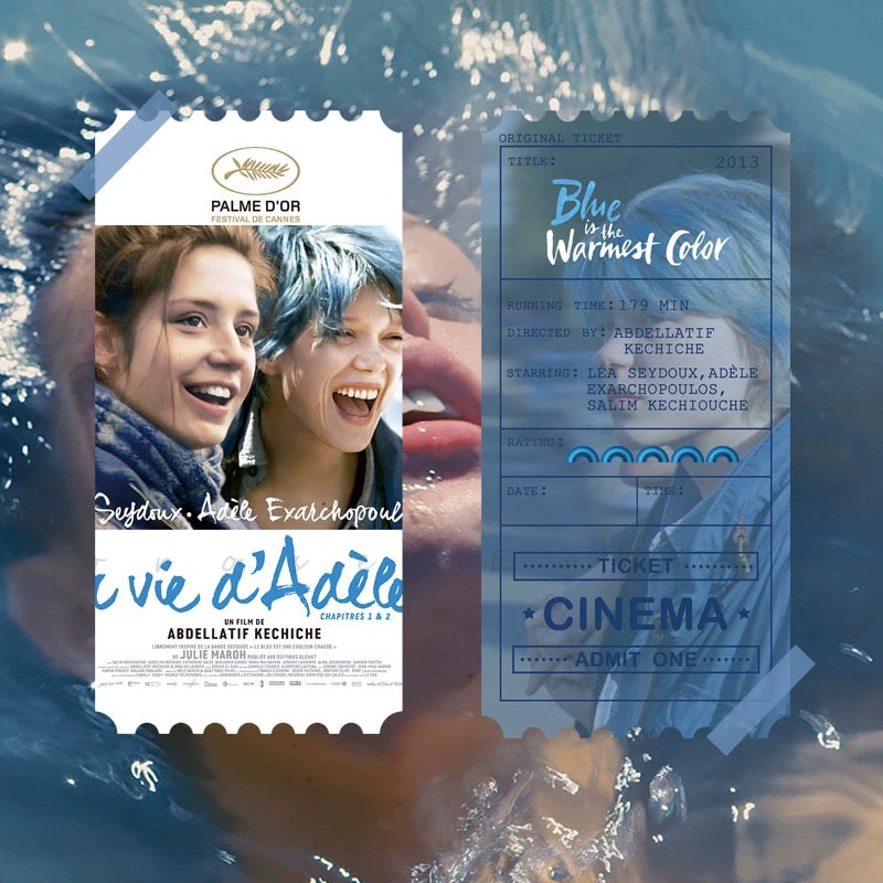 Original Collectible Movie Ticket - Blue Is the Warmest Color