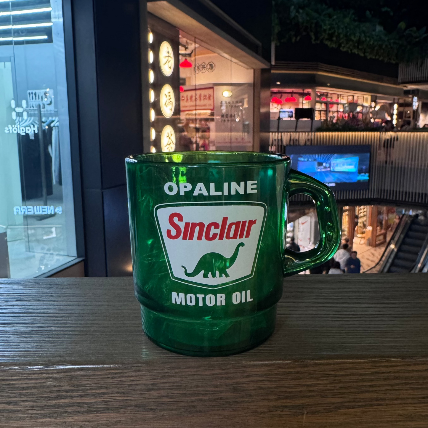 平替 Fire king 復古廣告 廣告牛奶杯 Stacking Mug