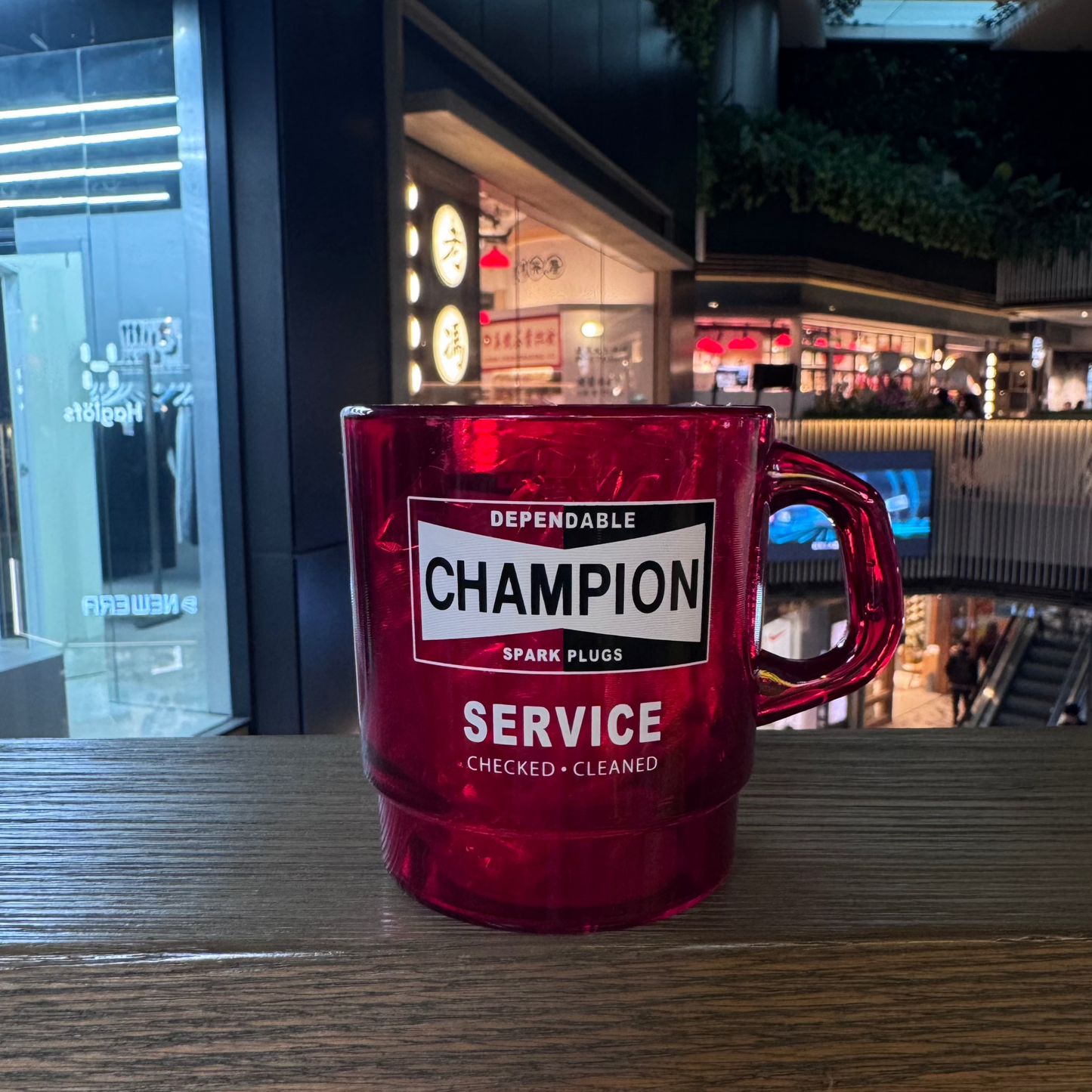 平替 Fire king 復古廣告 廣告牛奶杯 Stacking Mug