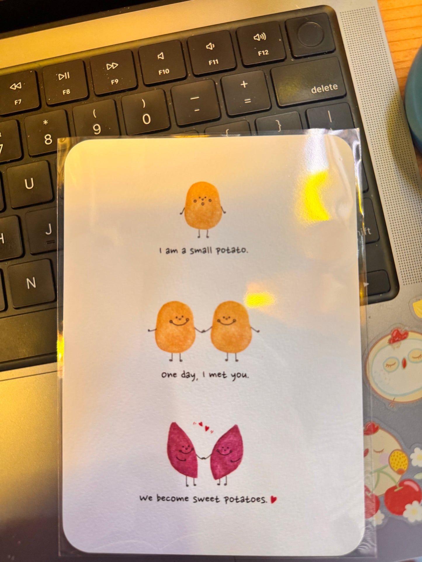 小薯角情人節卡