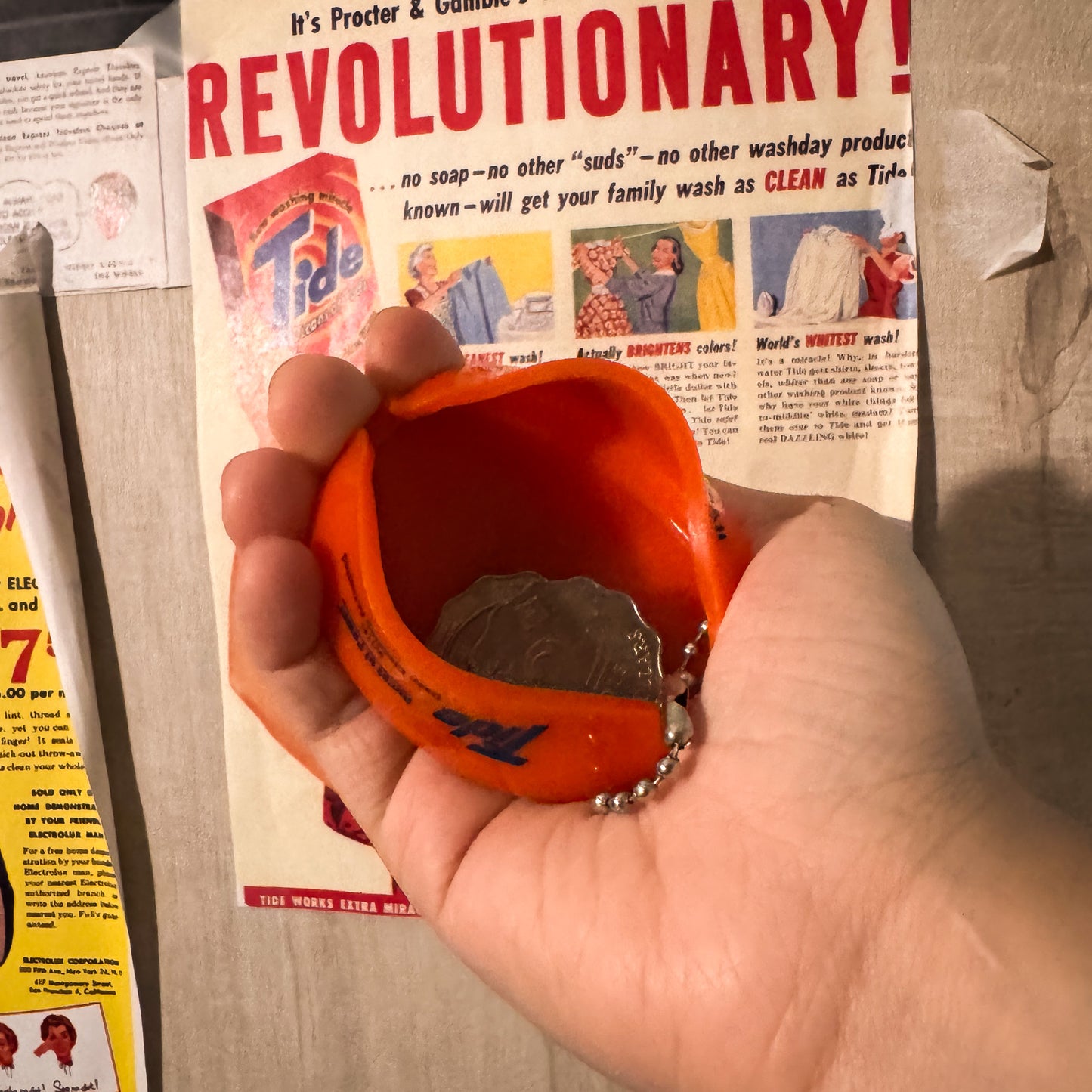 Tide Advertising Coin Case 橡膠零錢包
