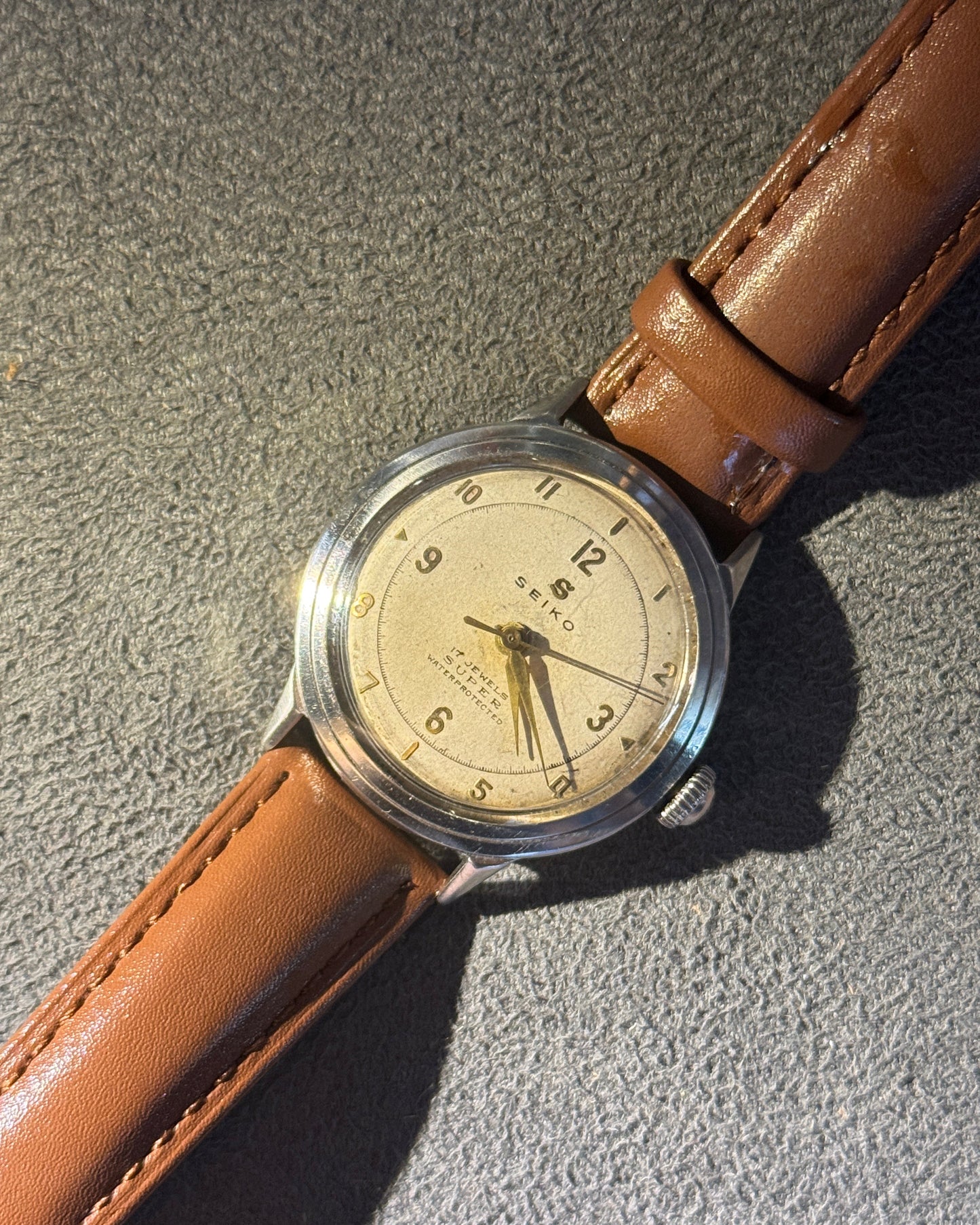 1950's Vintage Seiko S Super manual winding 12021