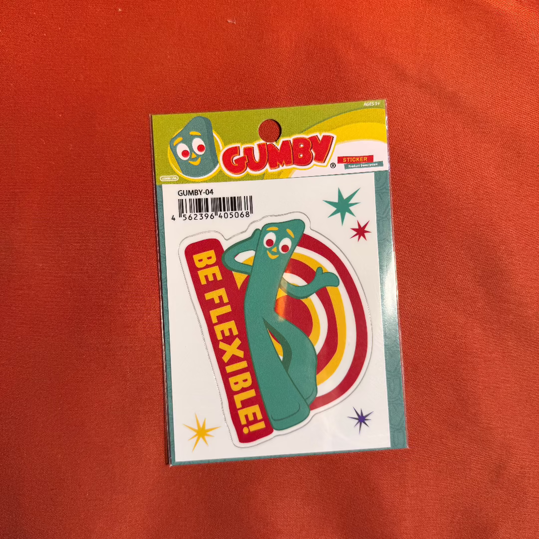 GUMBY Sticker