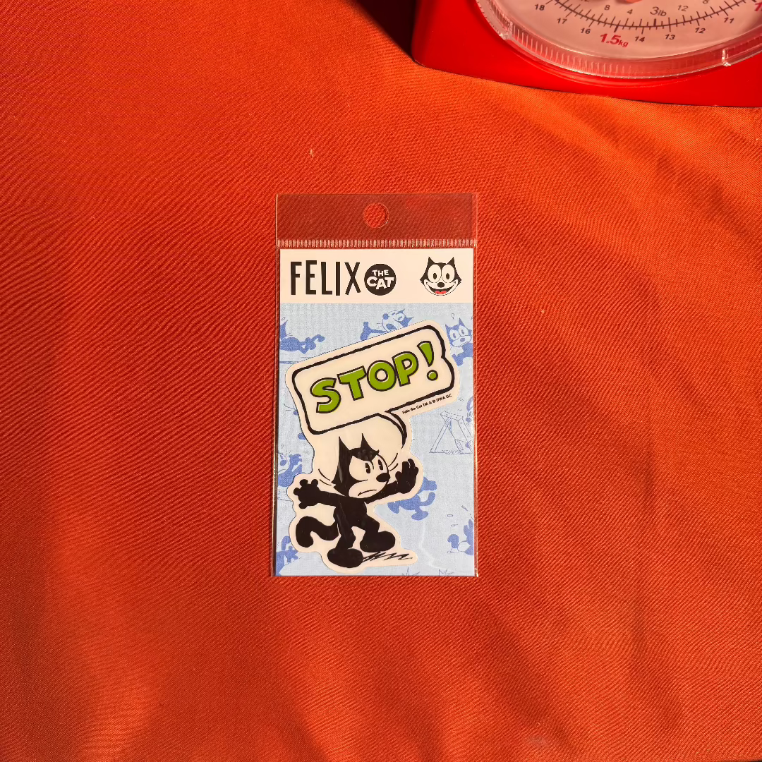 FELIX Cat transparent sticker