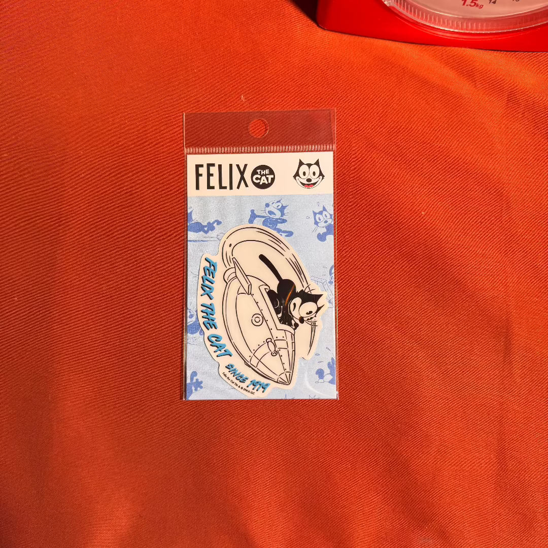 FELIX Cat transparent sticker