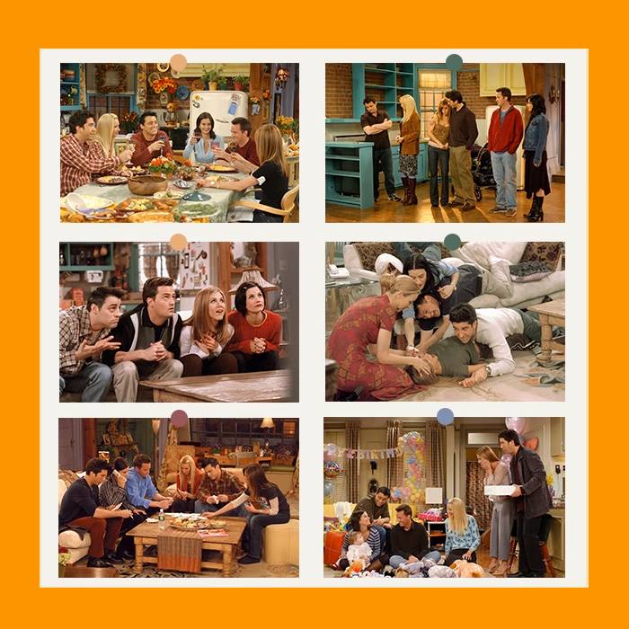 Friends 經典場面 Post Card Set A