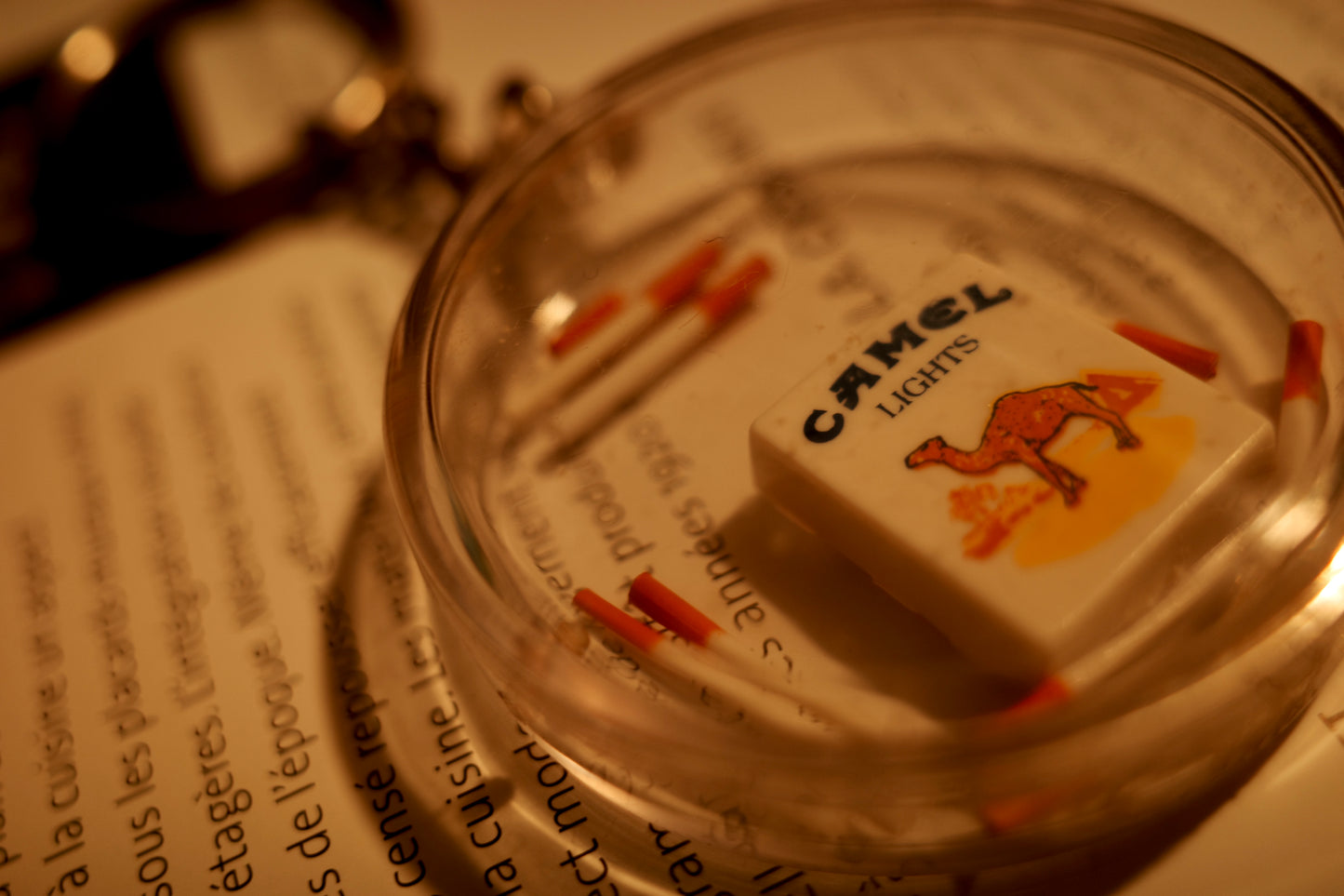 CAMEL Cigarette Pack Puzzle Game