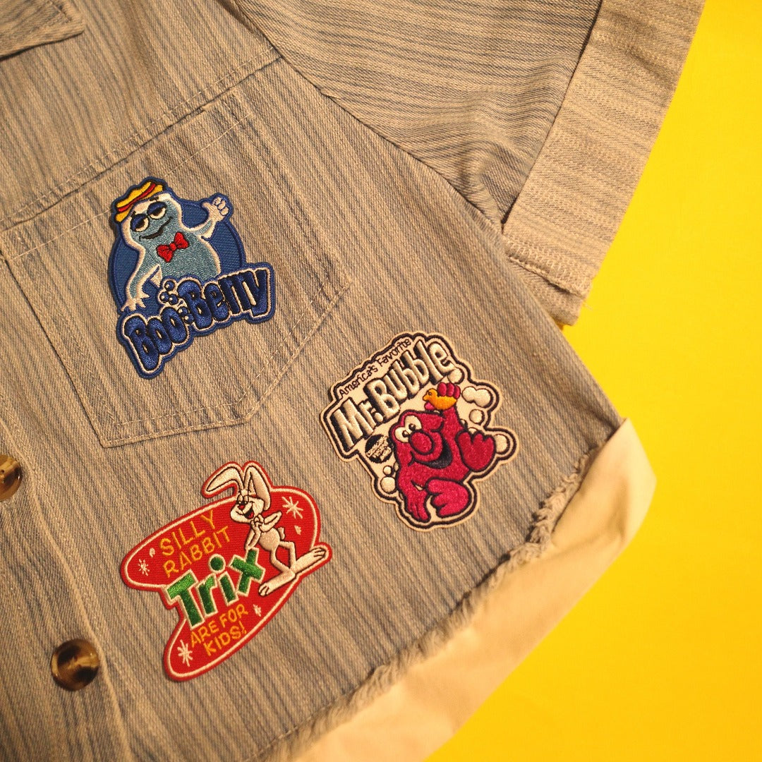 美國廣告角色刺繡布章布貼 - Mr Bubble