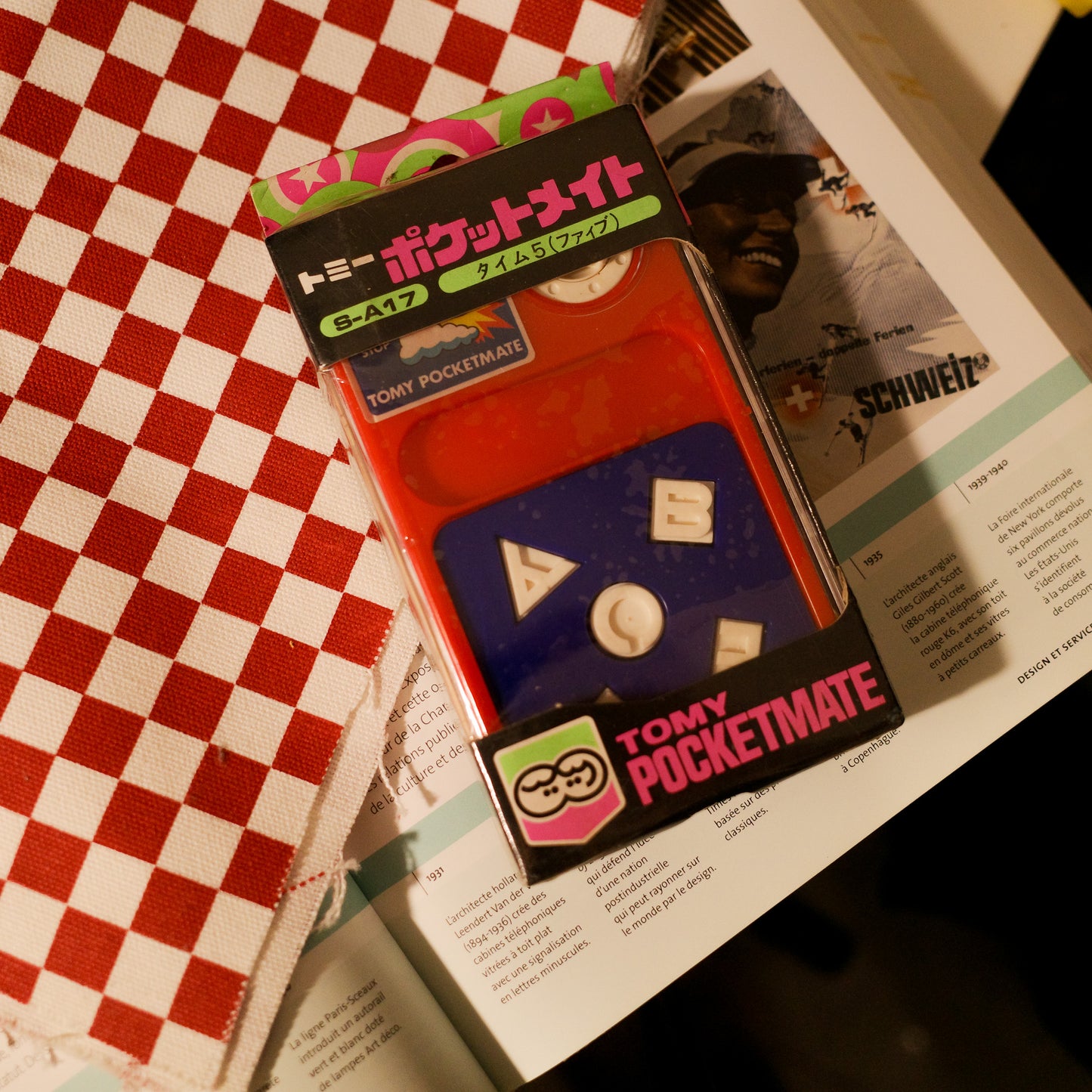 1970’s Tomy Pocket - Letter Loose口袋便攜式遊戲機