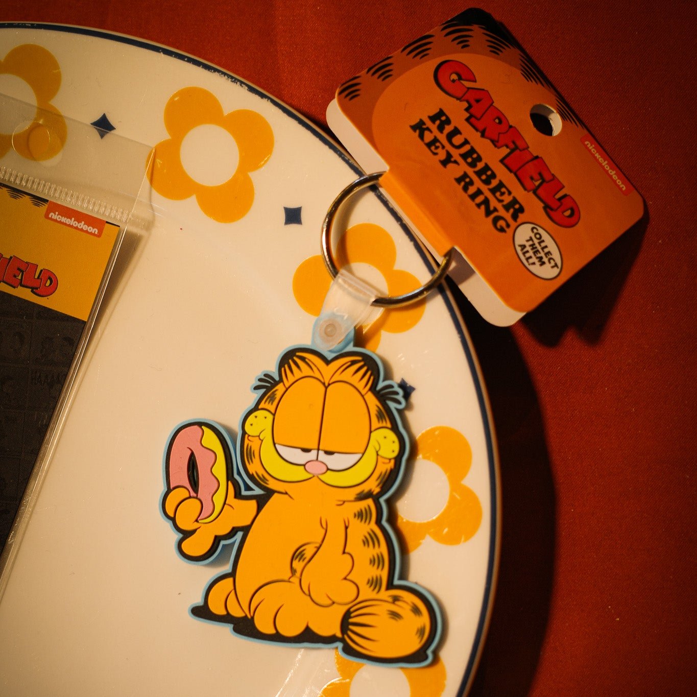 Garfield 加菲貓 立體3D 鎖匙扣