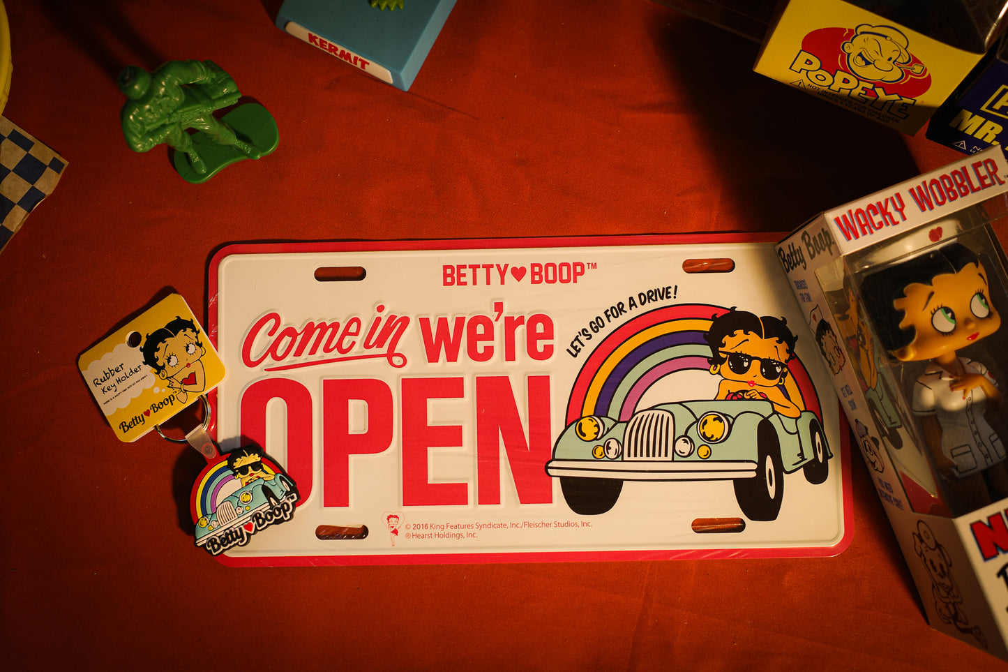 Betty 美式復古鐵車牌 Steel License Plate