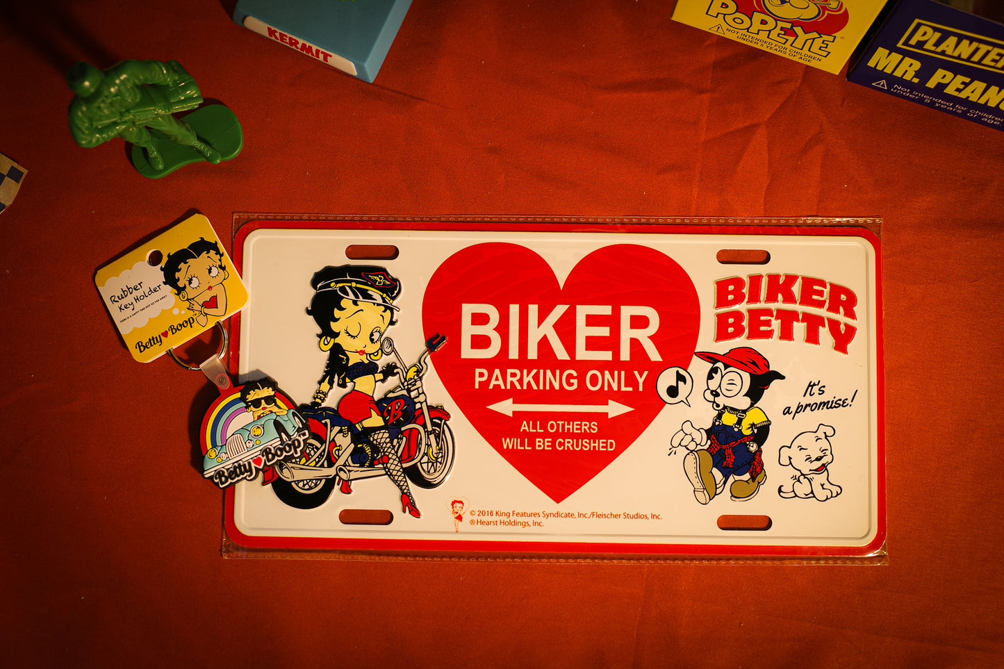 Betty 美式復古鐵車牌 Steel License Plate