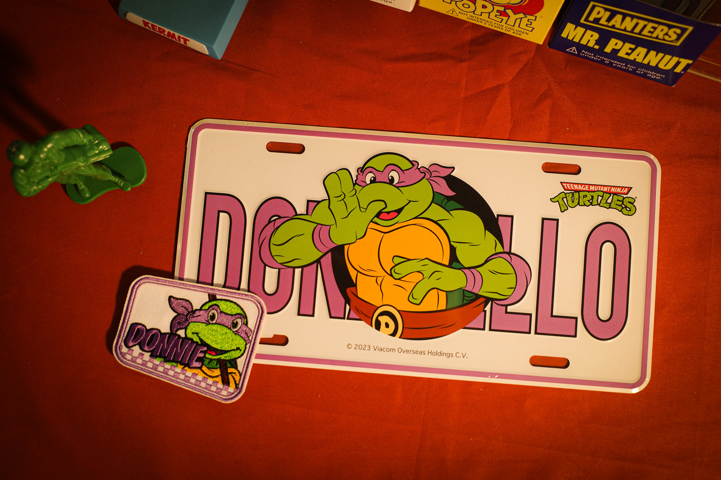 忍者龜 美式復古鐵車牌 Steel License Plate