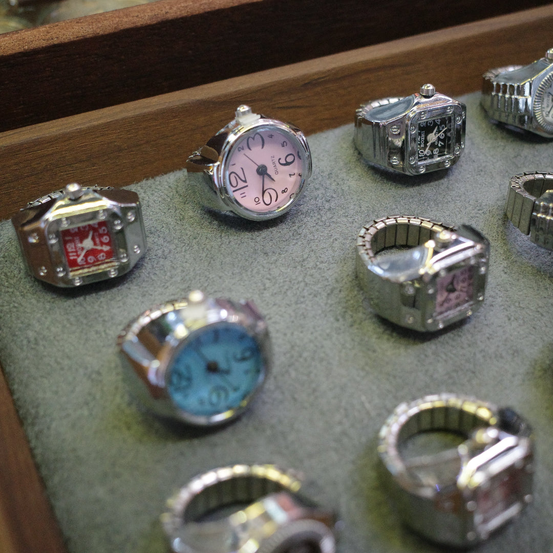 Retro Ring watch- Rectangle