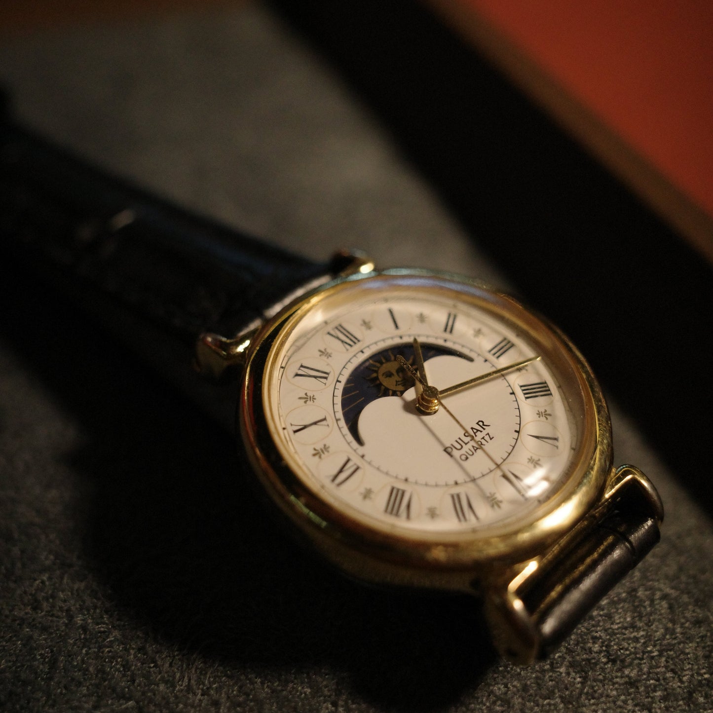PULSAR SUN Moonphase 石英日月相錶