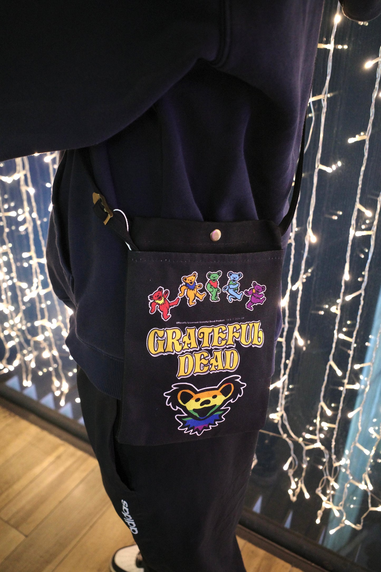 GRATEFUL DEAD 美式復古廣告斜孭袋