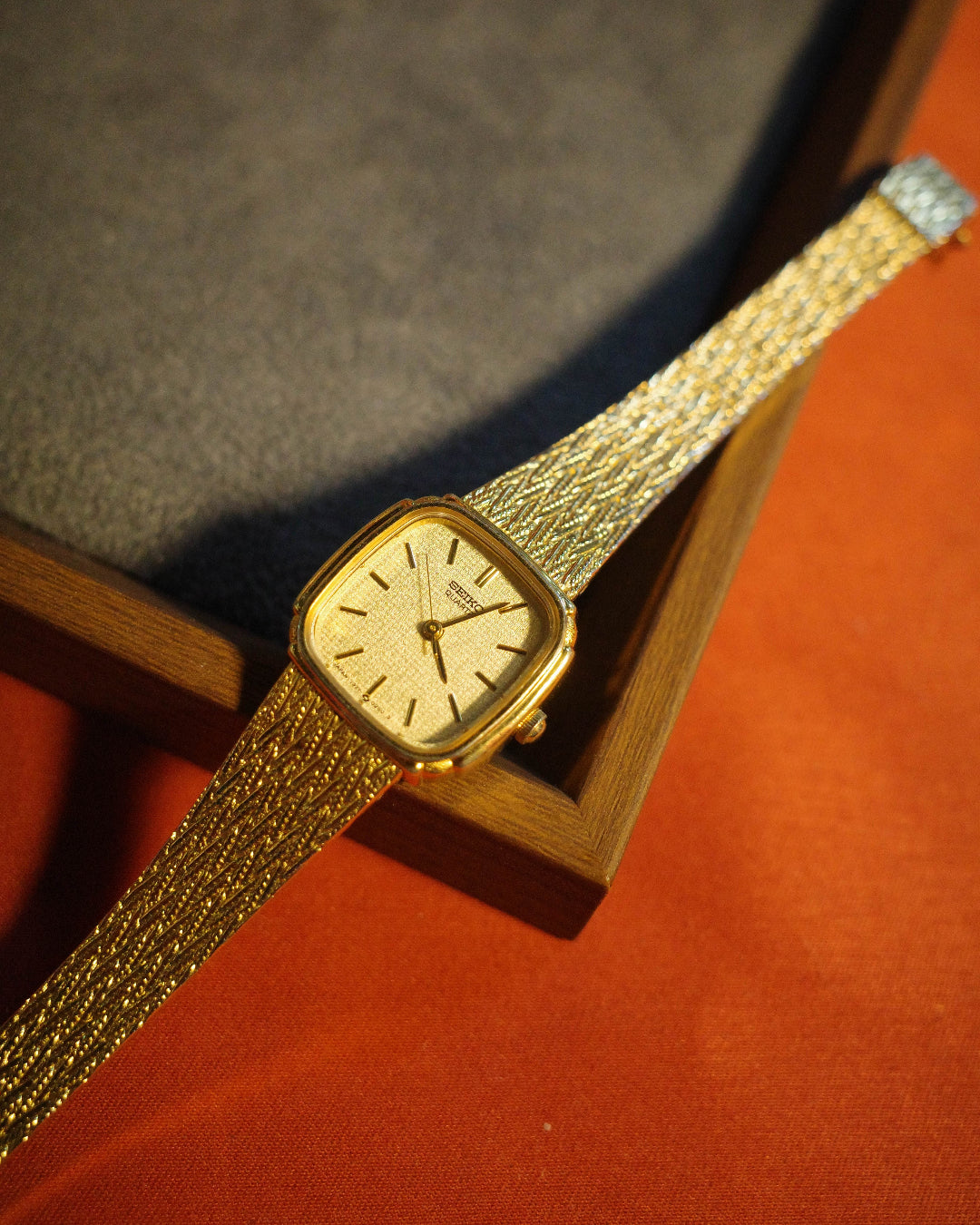 Seiko Kombo Gold tone watch