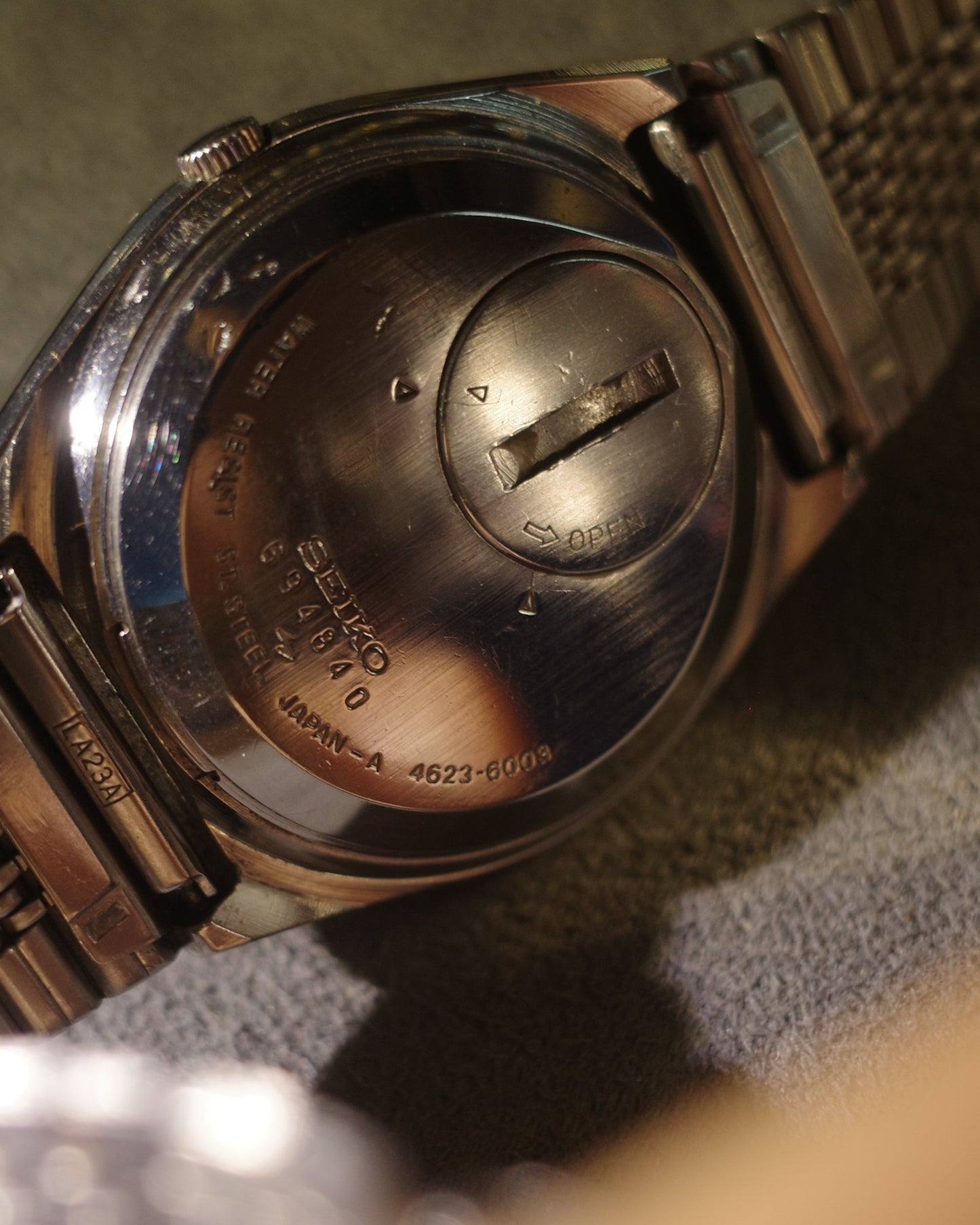 1976 Seiko type ii brown face quartz watch JDM