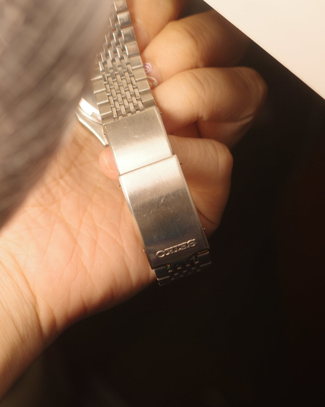 1982 Seiko Sport 100 SQ Gold Plated Royal Oak Like Quartz watch