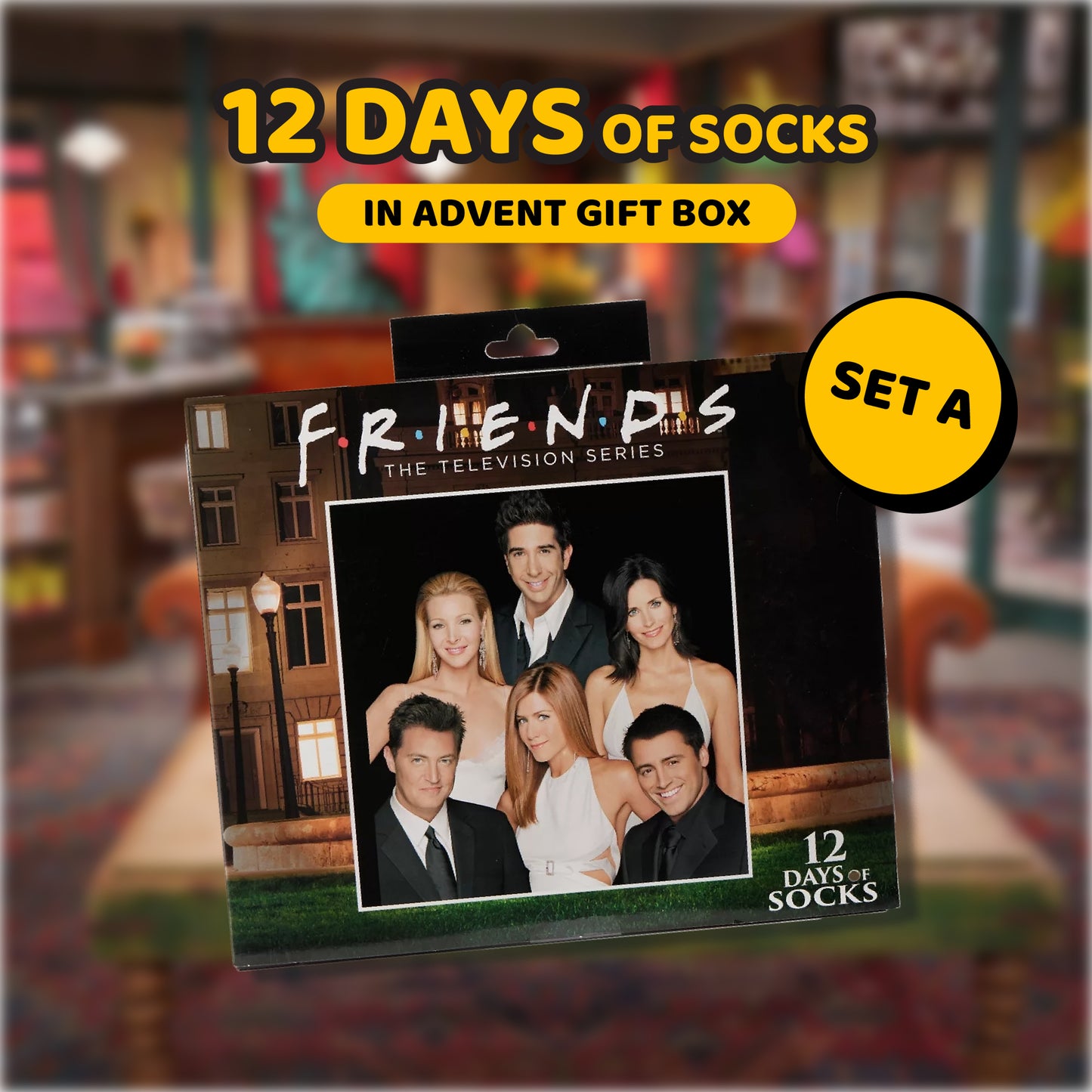 Set A - 12 days of sock IN ADVENT GIFT BOX