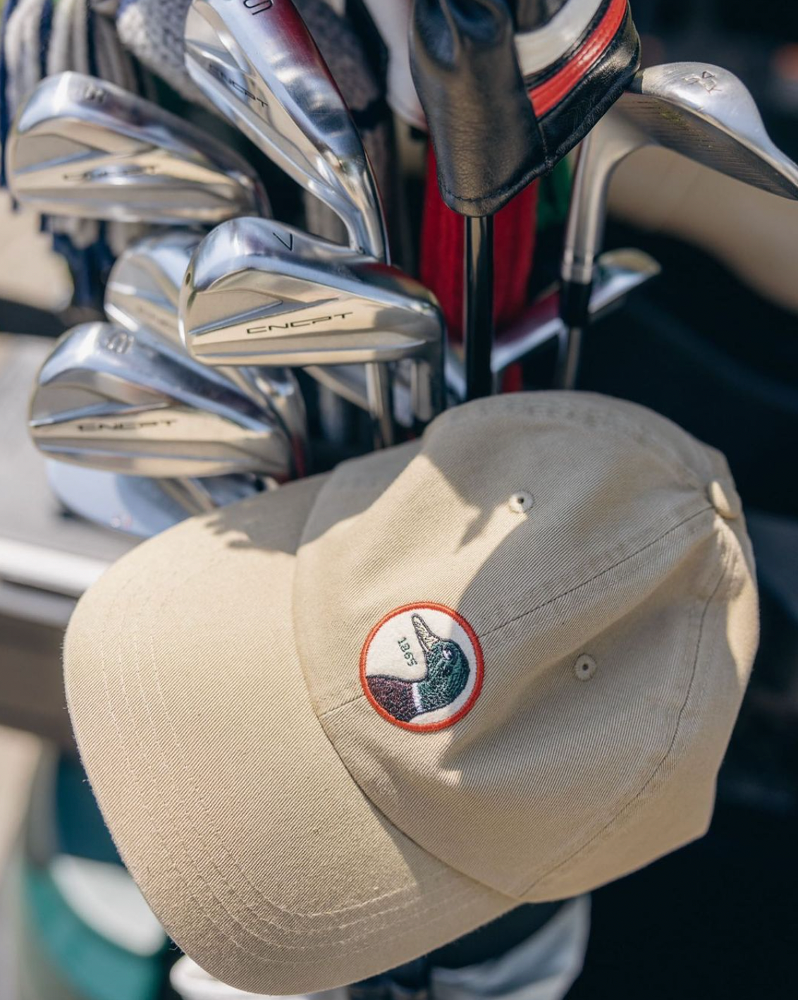 預售 Duck head - Circle Patch Twill Hat