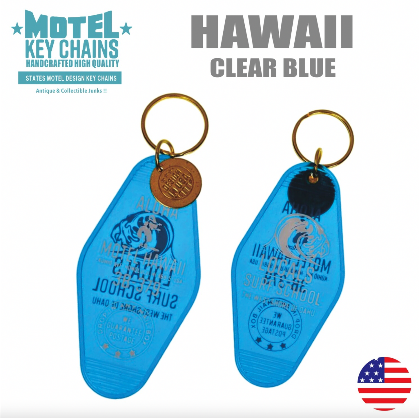 ROCKWOOD - Motel Room Key Chains