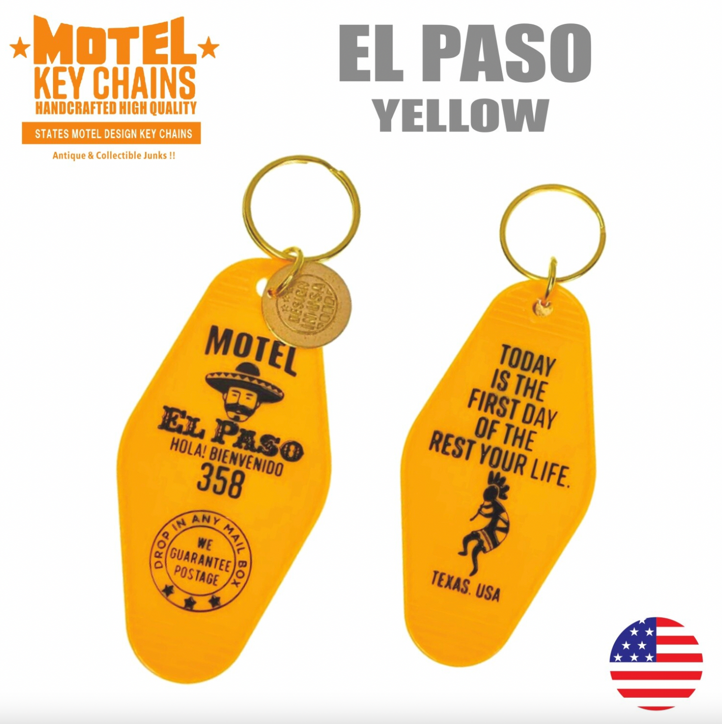 ROCKWOOD - Motel Room Key Chains