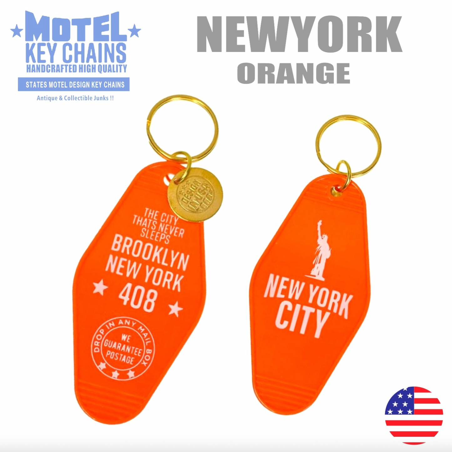 ROCKWOOD - Motel Room Key Chains