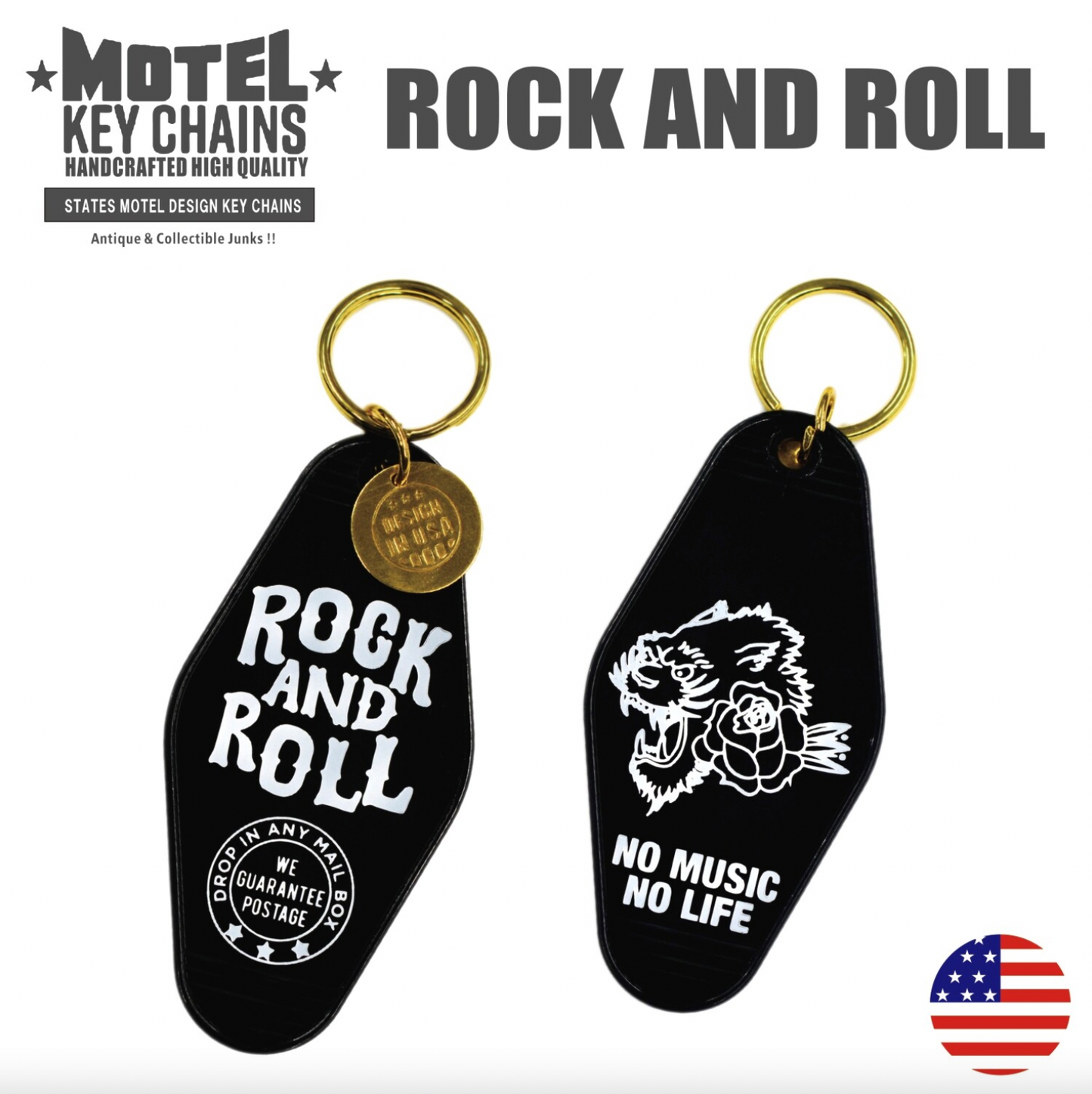 ROCKWOOD - Motel Room Key Chains