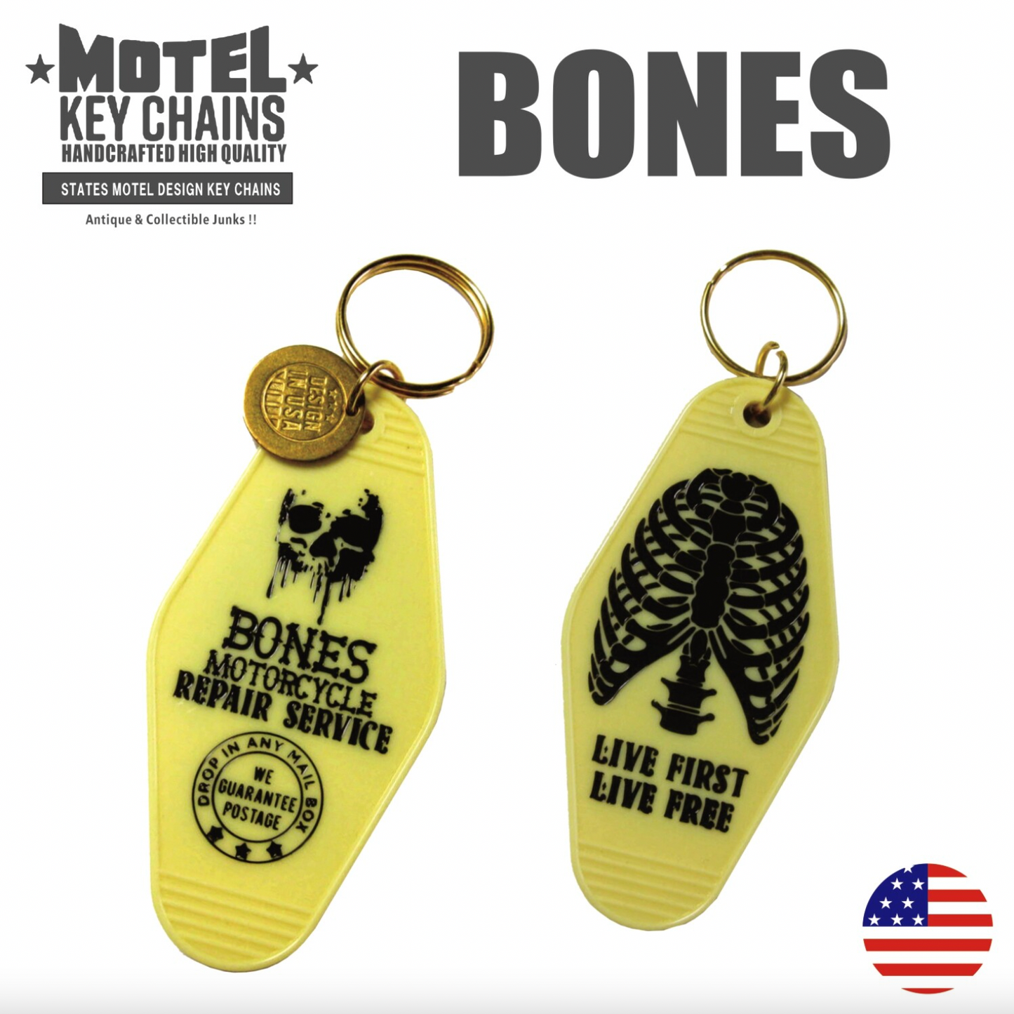 ROCKWOOD - Motel Room Key Chains