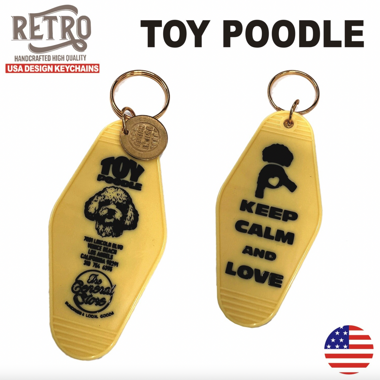 ROCKWOOD - Motel Room Key Chains