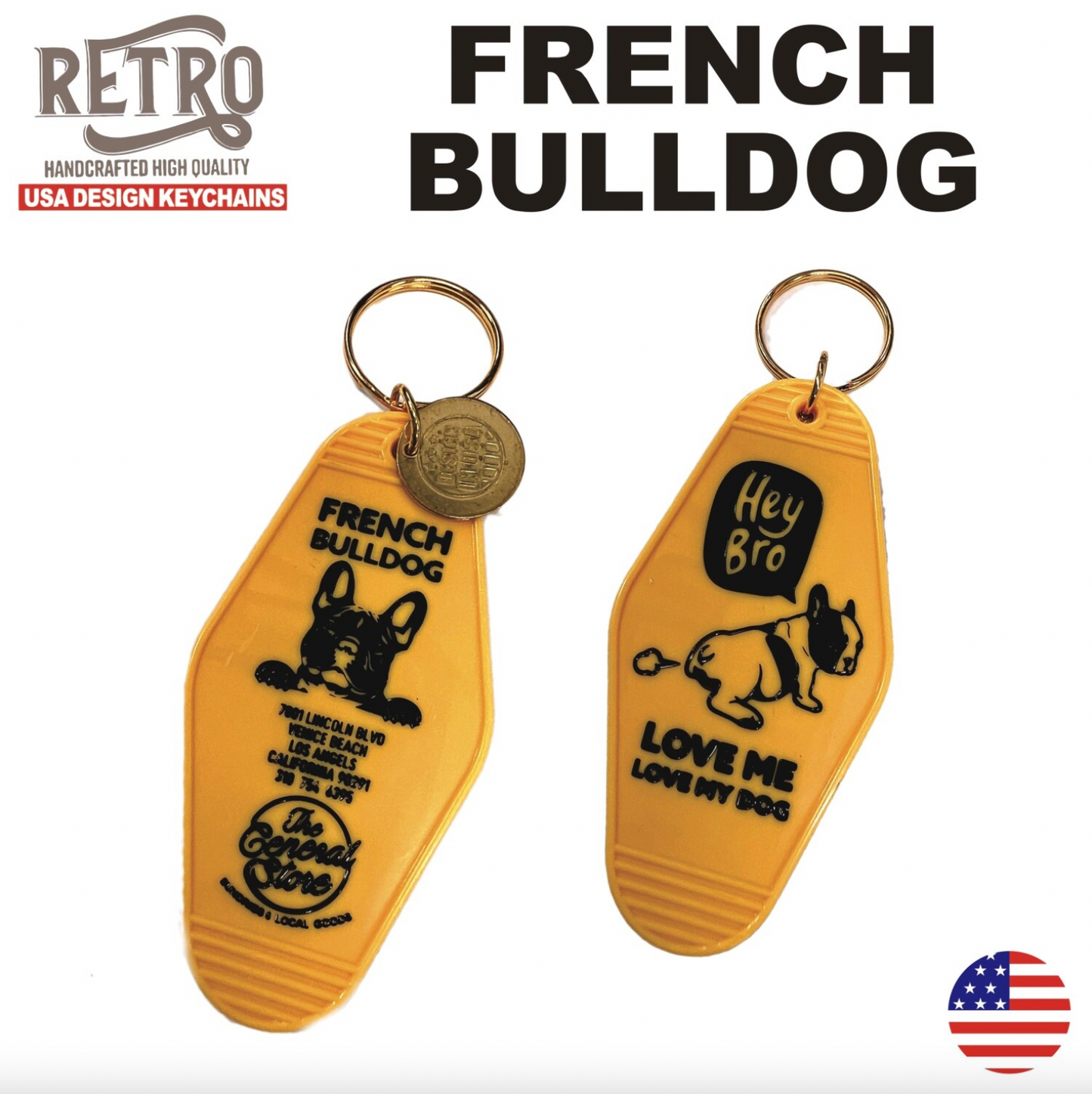 ROCKWOOD - Motel Room Key Chains