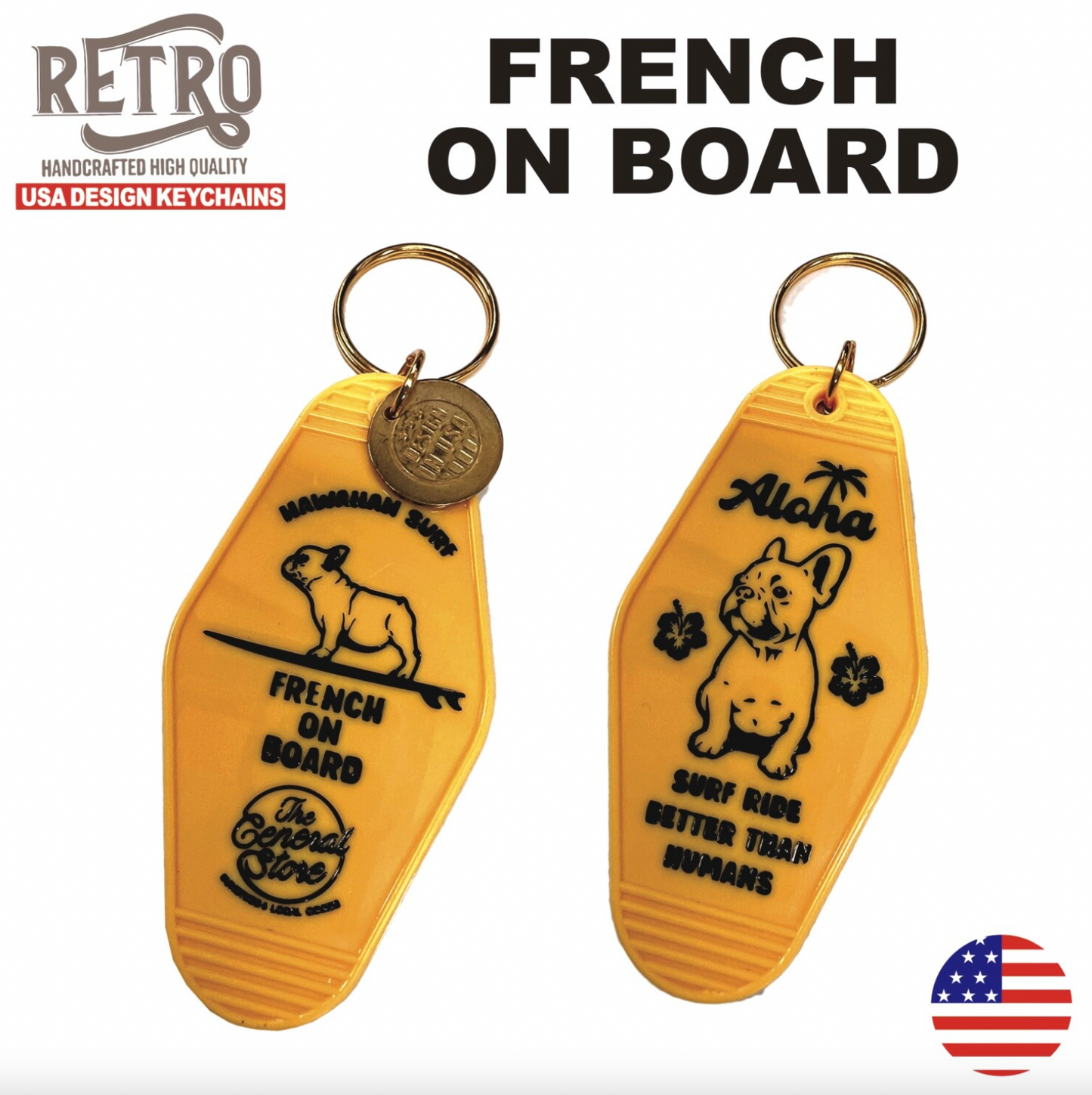 ROCKWOOD - Motel Room Key Chains