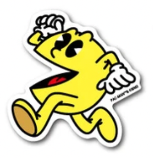 Pac man 貼紙