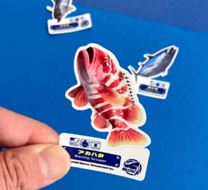 日本魚類貼紙
