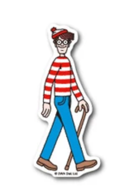 Find Wally Sticker
