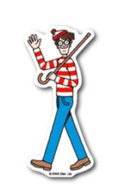 Find Wally Sticker