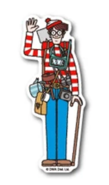 Find Wally Sticker